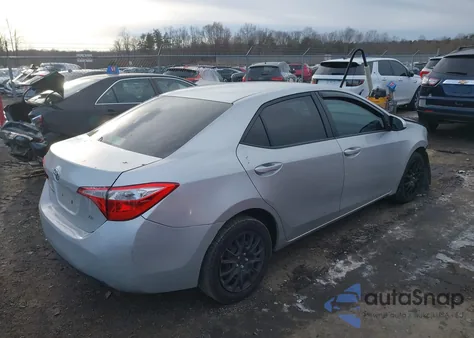 2015 Toyota Corolla Le из США, поврежденный, VIN 5YFBURHE0FP252329